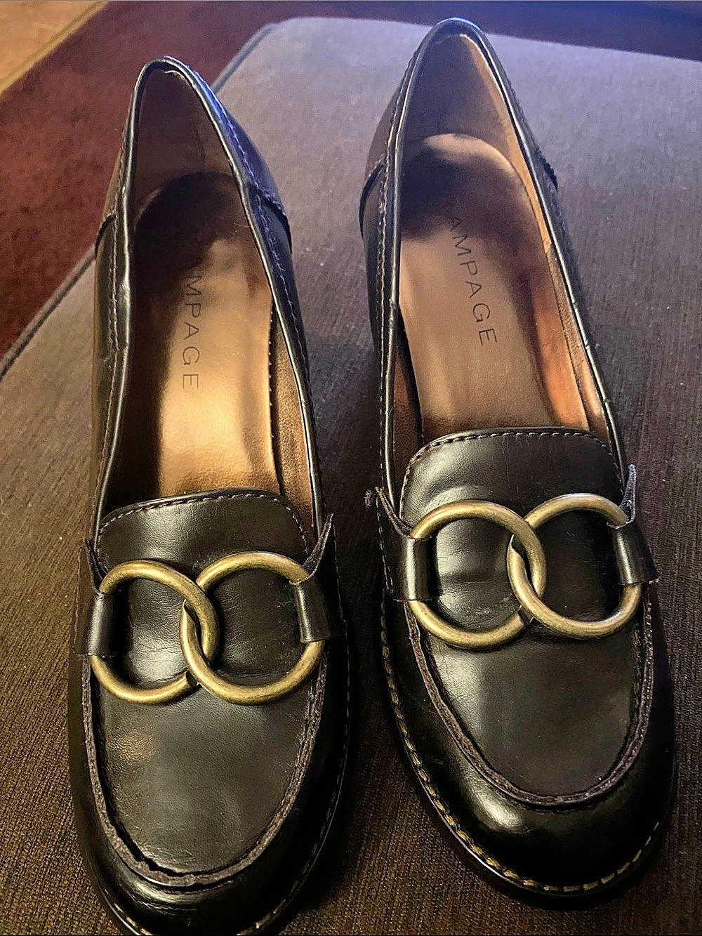 Vintage Rampage Brown Loafers US 8M